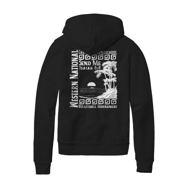 WN26 Hoodie Black — back
